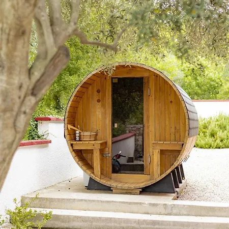 Villa Red House Trget With Swimming Pool, Sauna And Jacuzzi Labin (Istria)